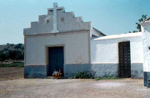 Die erste evangelische Kirche in Los Rubios im Jahre 1961