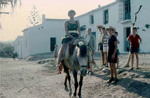 Besuch im Dorf Los Rubios im Jahr 1961